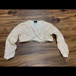 - Pssst! Girl’s crop sequin sweater, size Medium (8-10)